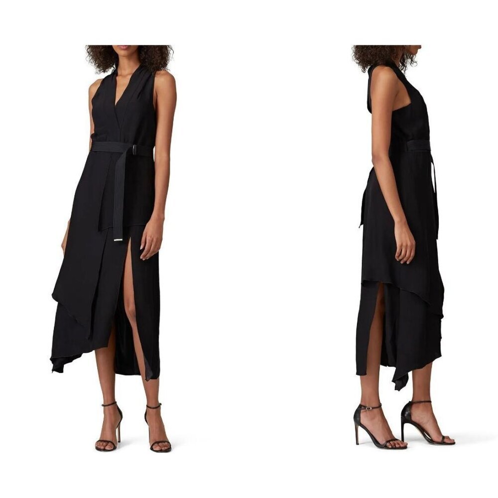 Manning Cartell The New Order Dress in Black Crepe FLAW AS-IS Size 4